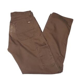 Dickies Flex Men's Utility Pants in Brown Regular Size 32 X 32
